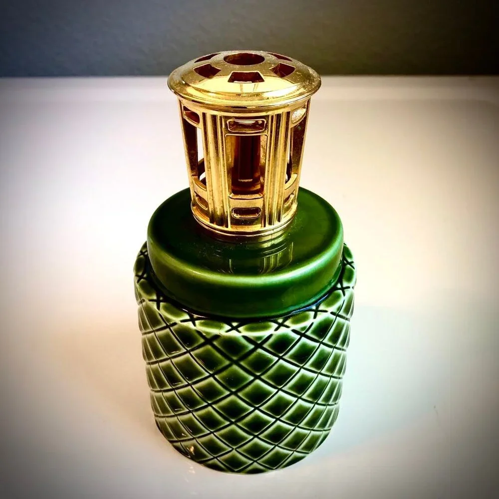 NWT LAMPE BERGER Fragrance Diffuser Ltd Ed LONGCHAMP Le Pliage Green